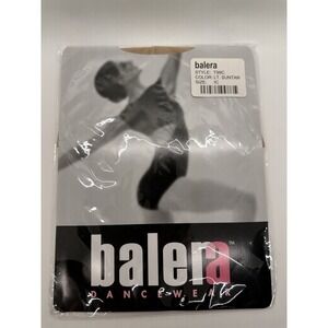 Balera Dancewear Footed‎ Tights Style T99C Suntan Toddler Ballet Dance sz LC New